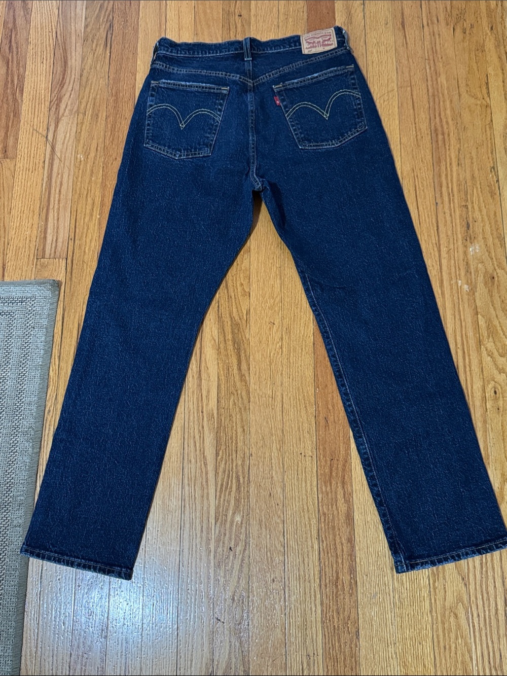 Levi's 501 Men's Dark Indigo Straight Jeans size W30 L30